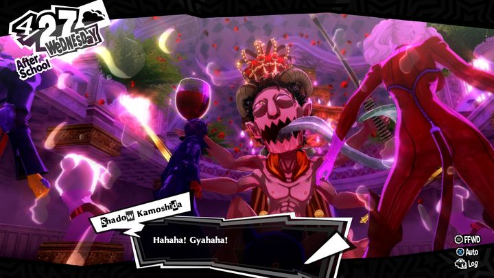 The first boss of the game